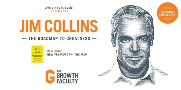 Jim Collins event this Feb: Level-up your 2021 business strategy