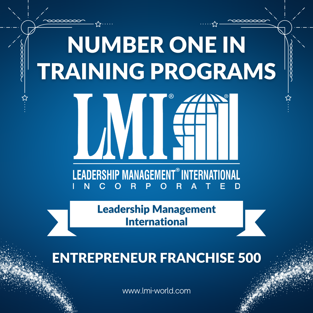 Number One in Training Programs award image